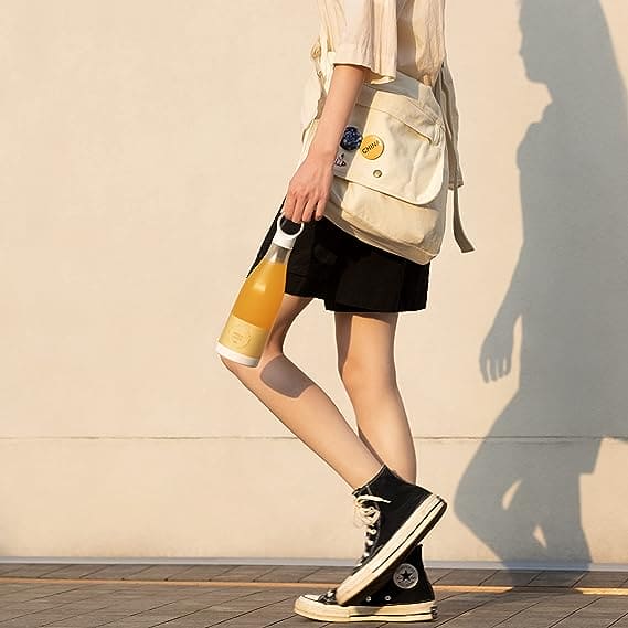 Anti Drip Blender, Mini Shake Smoothie Blender, Wireless Electric Juicer, Travel Electric Portable Mixer Bottle, Portable Smoothies Blender