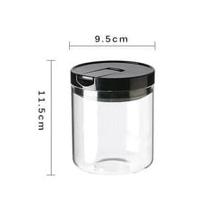 Set Of 3 Transparent Cookie Jar, Transparent Sealed Cans Jars For Spices, Multi Capacity Grain Storage Box, Kitchen Snacks Dry Plastic Fresh Keeping Tank