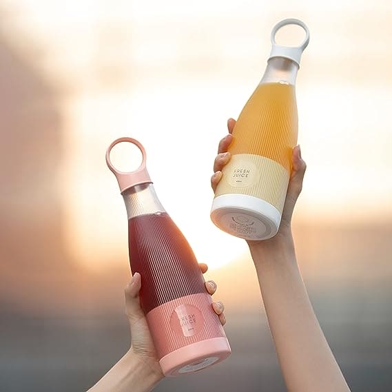 Anti Drip Blender, Mini Shake Smoothie Blender, Wireless Electric Juicer, Travel Electric Portable Mixer Bottle, Portable Smoothies Blender