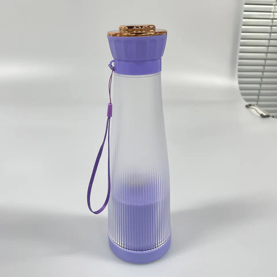 Crown Type Juicer, Mini Portable Blender Fruit Mixers, 400ml Electric Juicer, Anti Drip Blender, Mini Shake Smoothie Blender, Wireless Electric Juicer, Travel Electric Portable Mixer Bottle, Portable Smoothies Blender