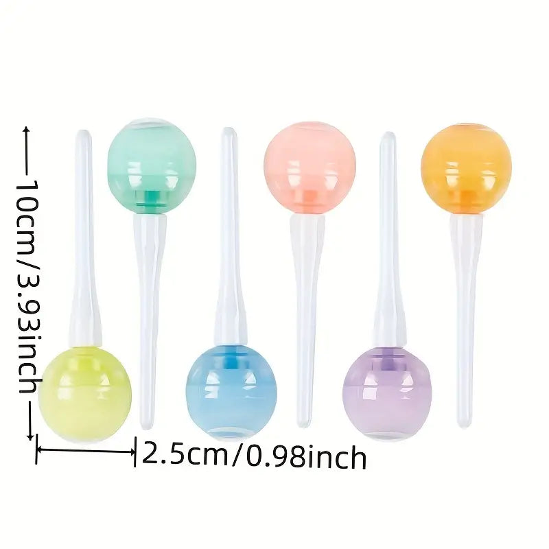 Set Of 6 Lollipop Highlighter, Colorful Marker Highlighter Pen For School Kids.