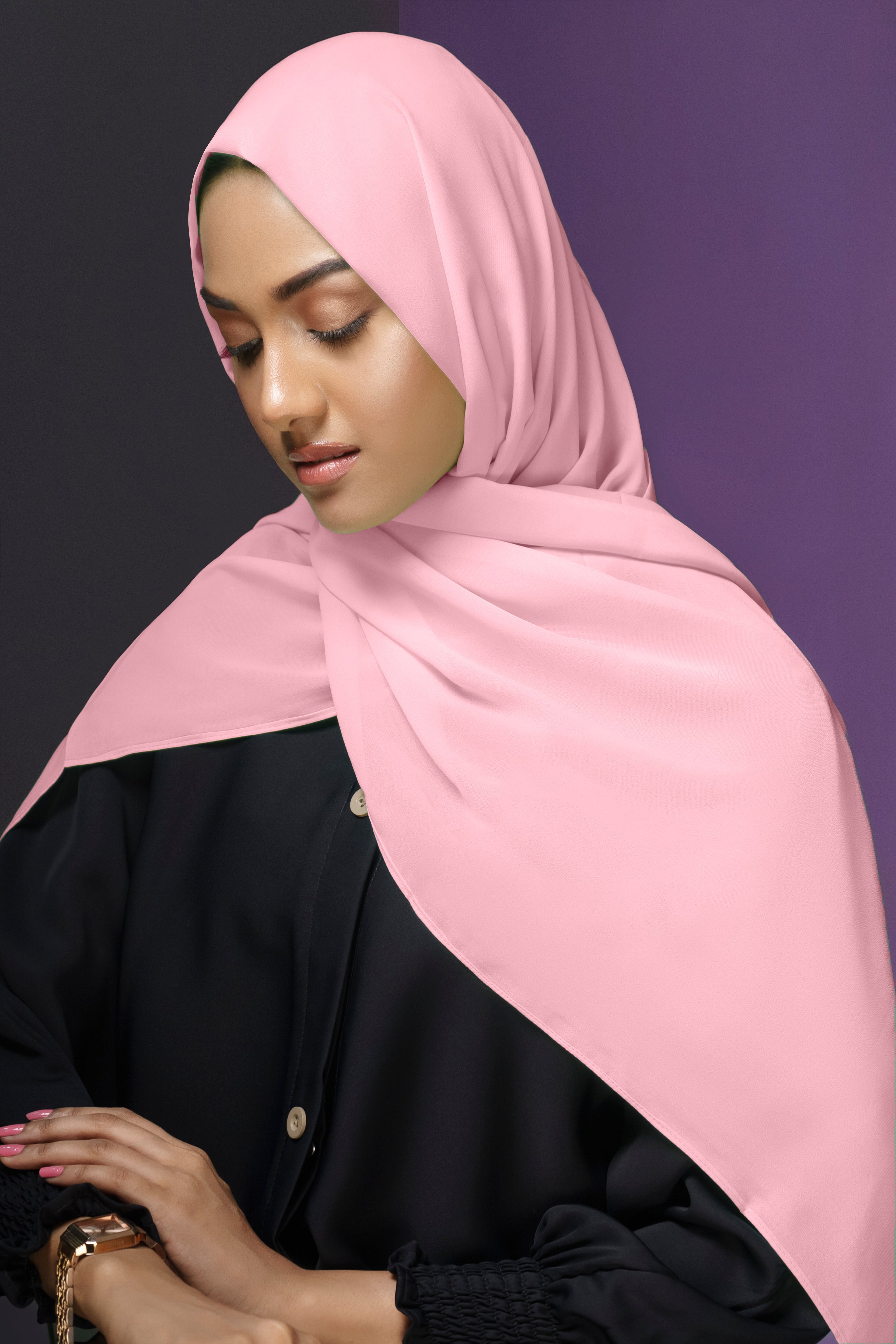 Plain Chiffon - Light Pink