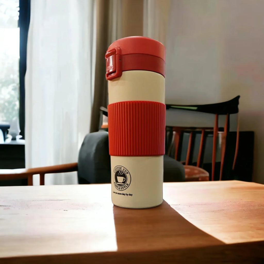 Smart Led Temperature Mug, Digital Double Wall Stainless Steel Flask Mug, 450ml Insulated Hot & Cold Preservation Stainless Steel Mug, Vacuum Insulated Water Bottle