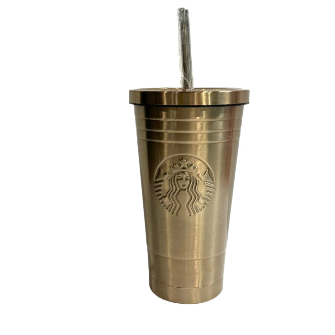 SB Coffee Mug With Metal Straw