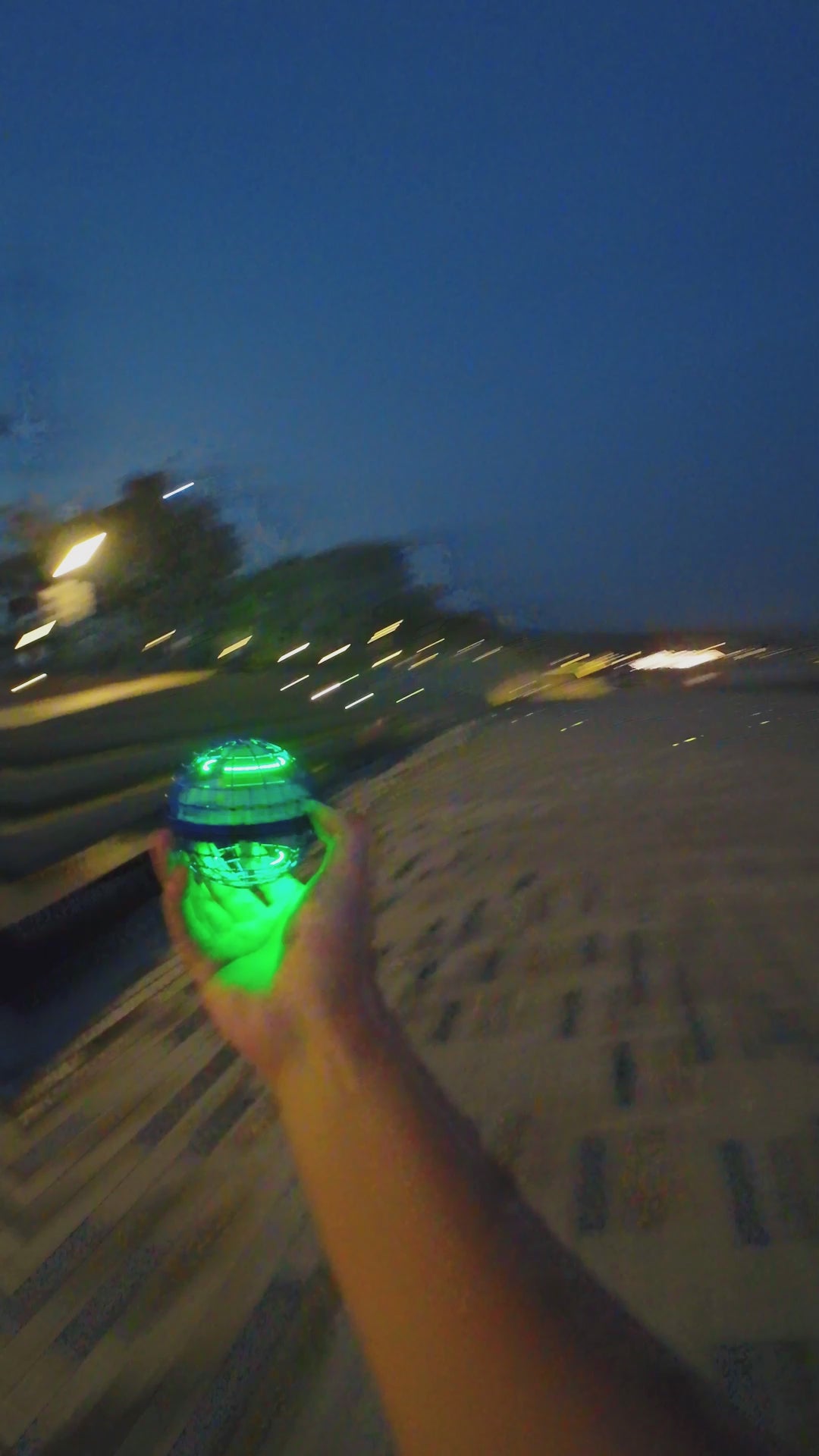 New Pro Flying Ball Space Orb Magic Mini Drone UFO Boomerang Toy.