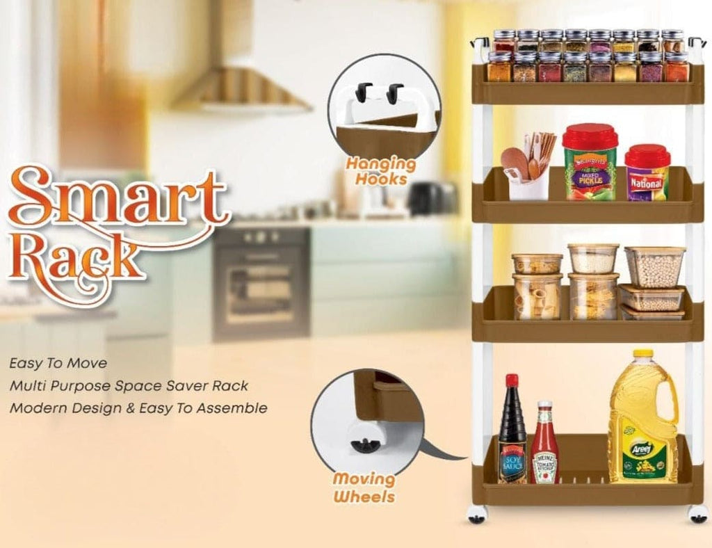 Kitchen Slim Storage Wheel Shelf, Grocery Cart Wagon Rolling Storage Cart, Narrow Storage Shelf Storage Racks, Multifunction Kitchen Storage Organizer, Bathroom Organizer Shelf