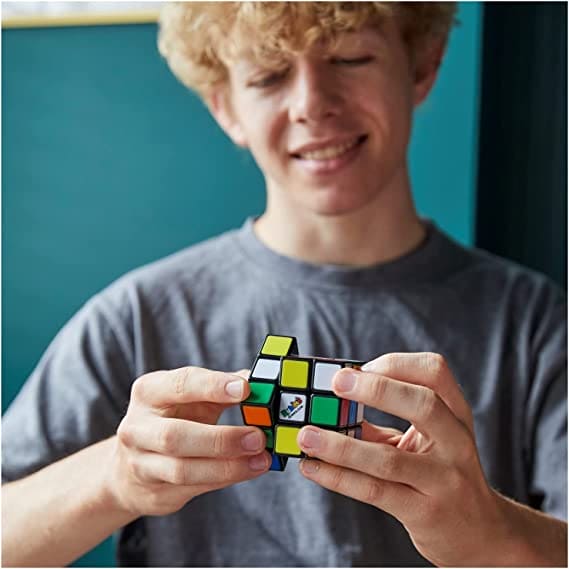 Magic Rubik Cube, 3D Speed Cube Game, Education Learning Cube Magic Toy, Rotating Rubic Box, Brain Teasers Travel Game, Color Matching Puzzle
