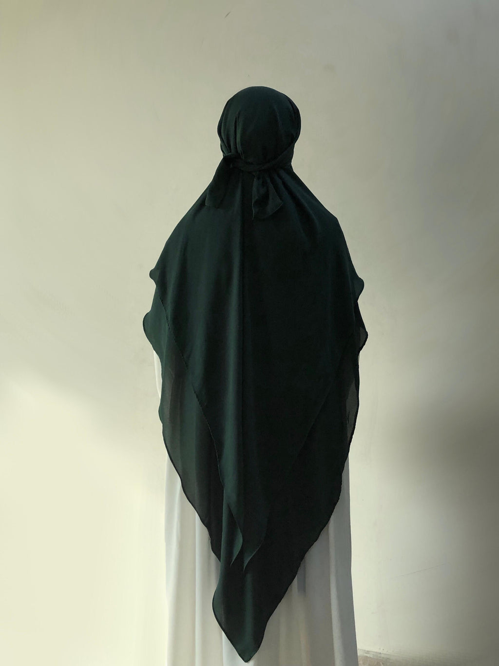 Green Khimar And Abaya