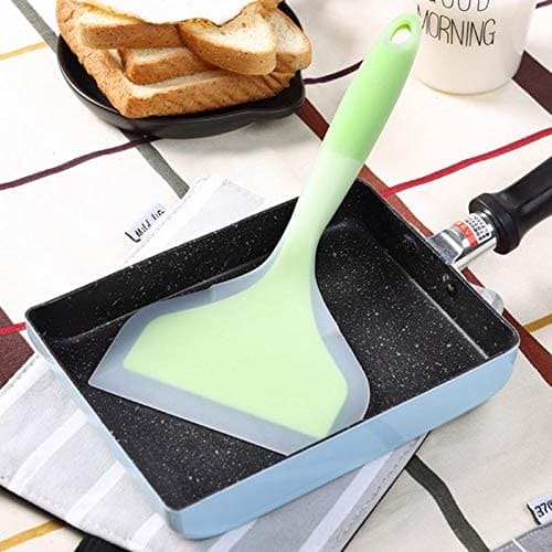 Silicone Spatula Scrapper, Cooking Utensils Beef Meat Egg Kitchen Scraper, Shovel Non Stick Spatula, Wide Pizza Cooking Tools, Non Stick Food Turner Lifters, Food Grade Silicone Cooking Spatula