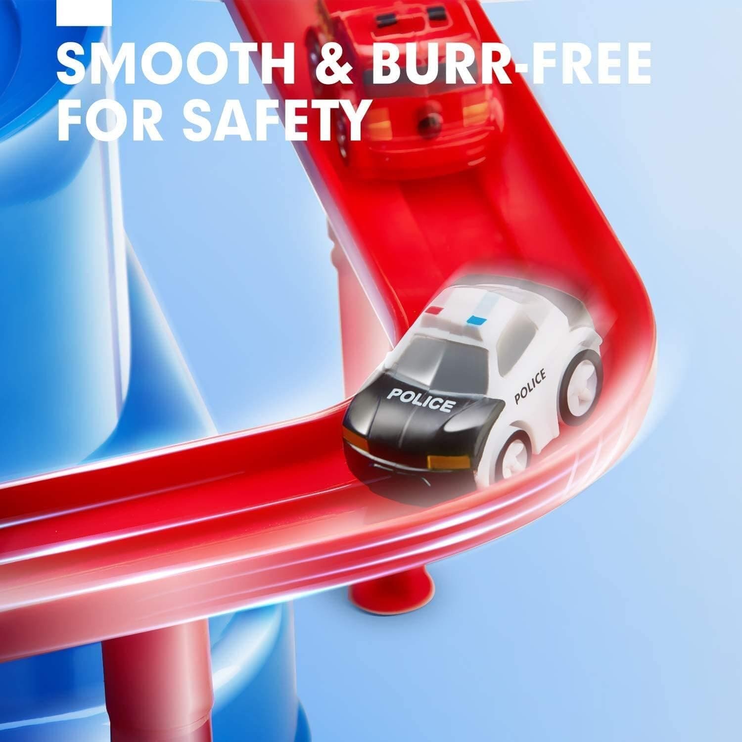 Car Racing Track Toy, Car Rescue Adventure Rail Track Toy, Brain Racing Educative Interactive Table Game, City Rescue Preschool Toy Vehicle, 3 To 6 City Car Racing Puzzle Toy, Preschool Educational Car Games Gift Toys