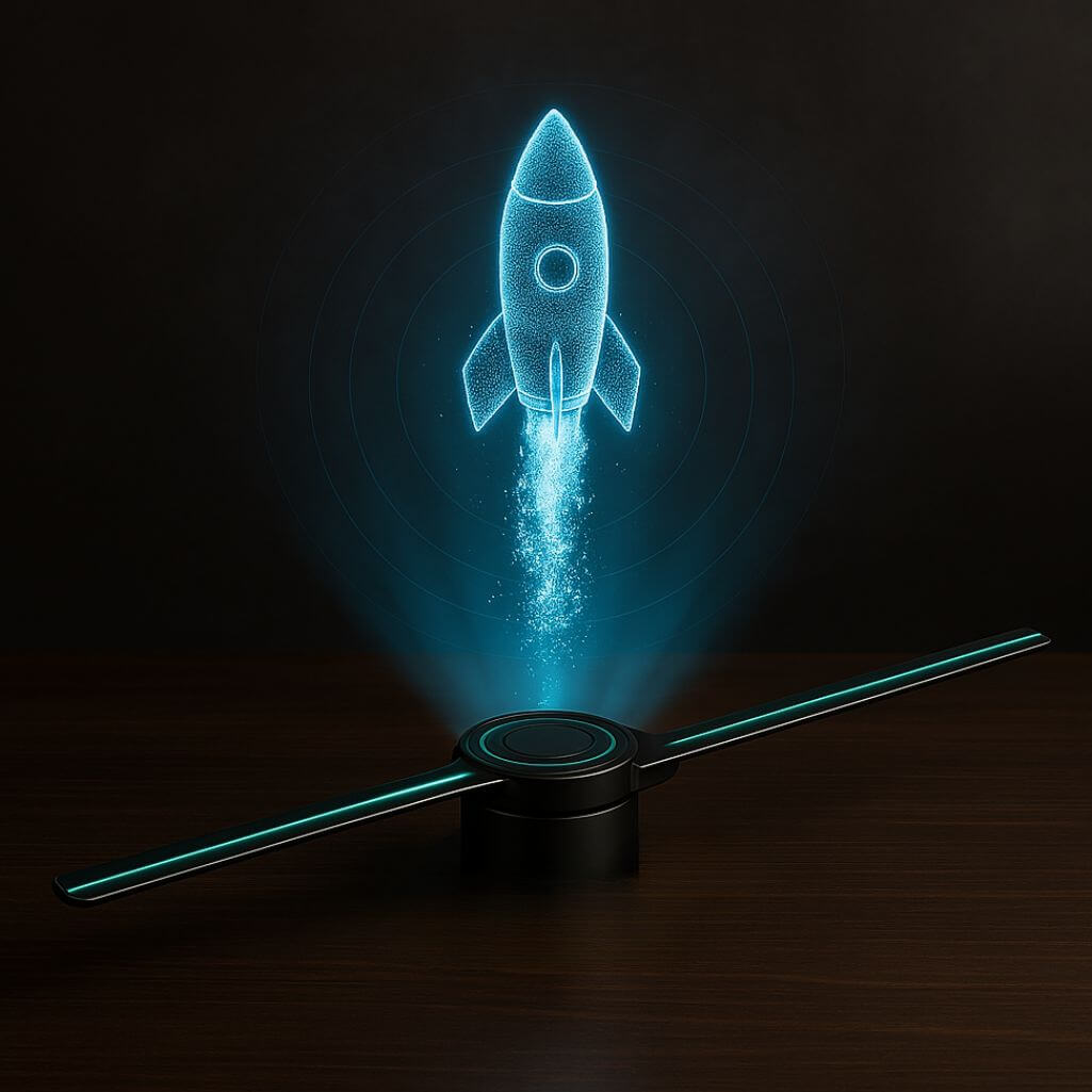 3D Hologram Fan