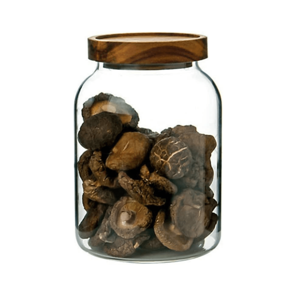 Glass Jar Burney Clear