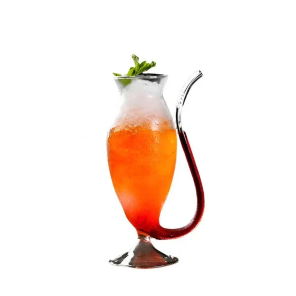 Curved Straw Cocktail Glass - 320ml